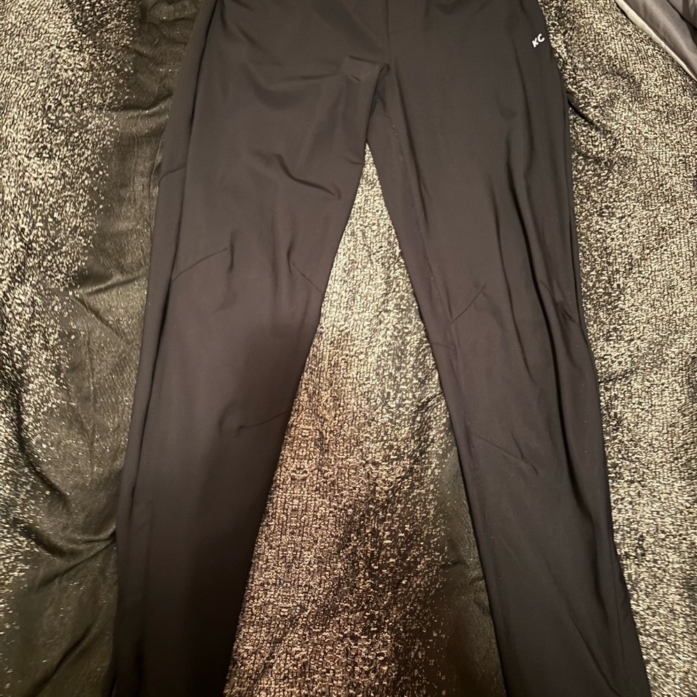 Kenneth Cole Black Jogger Pants